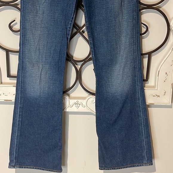 ANTHROPOLOGIE ADRIANA GOLDSCHMIED 100% COTTON THE ANGEL BOOTCUT JEAN SIZE 29 - Picture 3 of 11